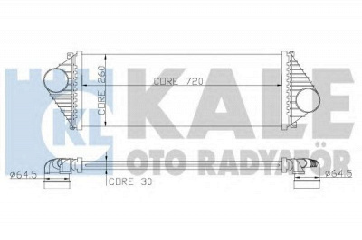 KALE OTO RADYATOR 343200 -  Интеркулер